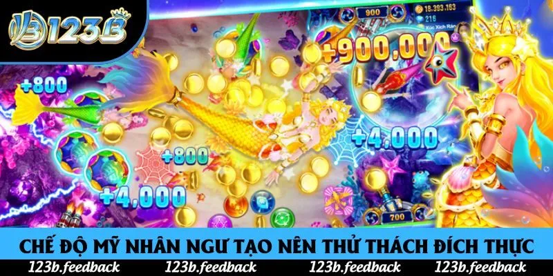 Chế độ Mỹ Nhân Ngư tạo nên thử thách đích thực Chế độ Mỹ Nhân Ngư tạo nên thử thách đích thực