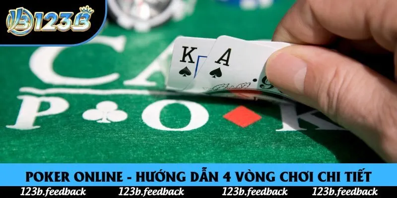 Poker Online - Hướng Dẫn 4 Vòng Chơi Chi Tiết Tại 123B